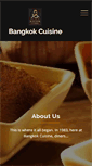 Mobile Screenshot of bangkokcuisine.net